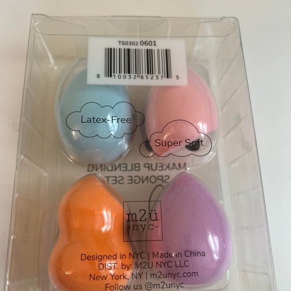 M2U NYC Makeup Blending Sponge Set - Picture 2 of 2